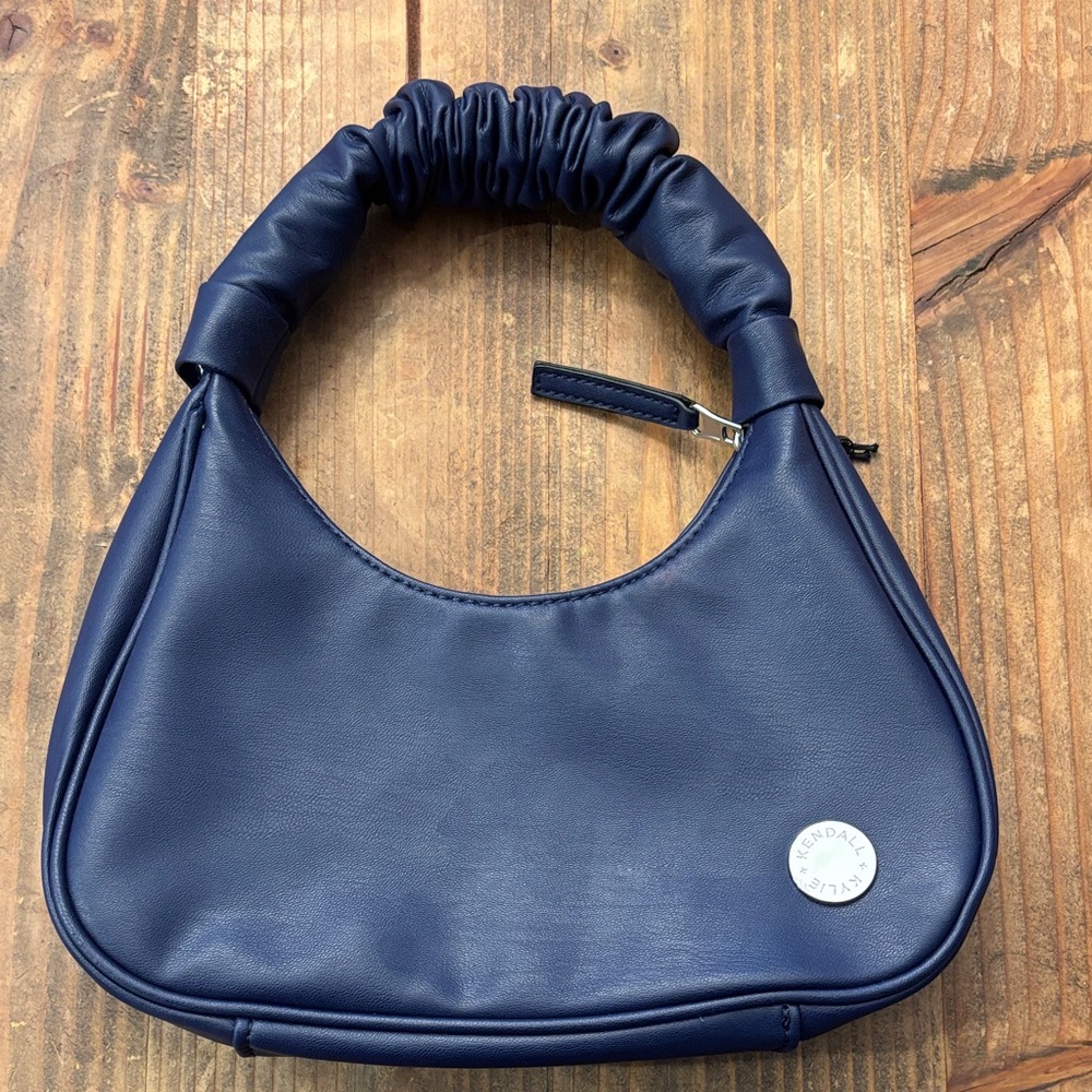 KENDALL AND KYLIE Navy Blue Shoulder Bag